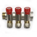 DISTRIBUITOR 3/4 x 1/2 INCH 3 CAI + CONECTORI