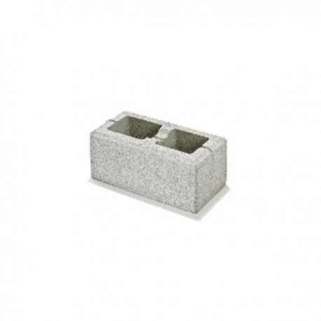 RIVAGO BLOC 40 X 20 X 16 CM BRUN