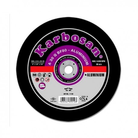 DISC KARBOSAN DEBITARE ALUMINIU - 125 X 1 X 22 MM