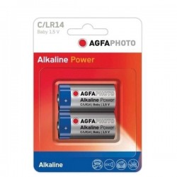 BATERIE AGFA ALKALINA TIP C/LRI14-2/BLISTER
