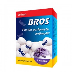 BROS PASTILE PARFUMATE ANTI MOLII 20 BUC