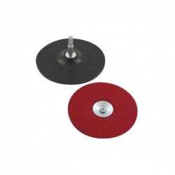SUPORT DISC ABRAZIV AUTO-ADEZIV CU TIJA - 125 MM 27035