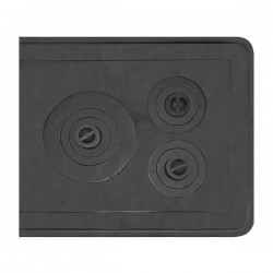 PLITA FONTA CU RAMA 720 X 610 MM 674941