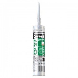 PASTA SILICONICA HIDROIZOLANTA CERESIT AQUABLOCK CP 27 GRI - 300 ML