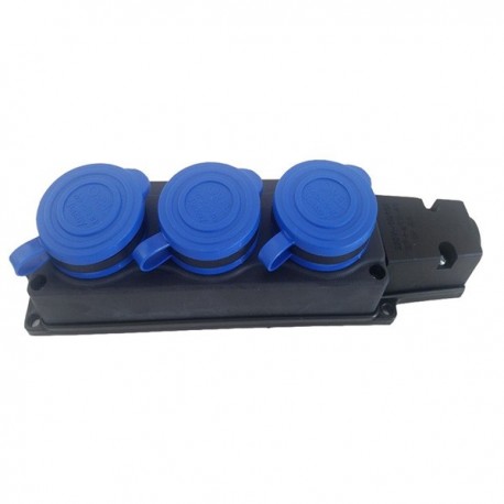 PRELUNGITOR 3 X SHUKO CAUCIUC FARA CABLU IP44 86250
