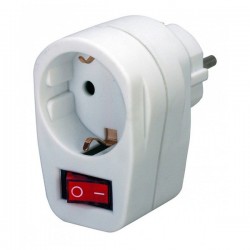 FISA 1 X SCHUKO + INTRERUPATOR ELAD SH/SW-WL