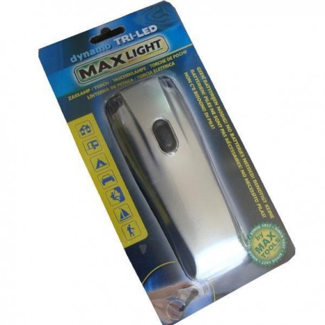 LANTERNA DYNAMO TRI-LED