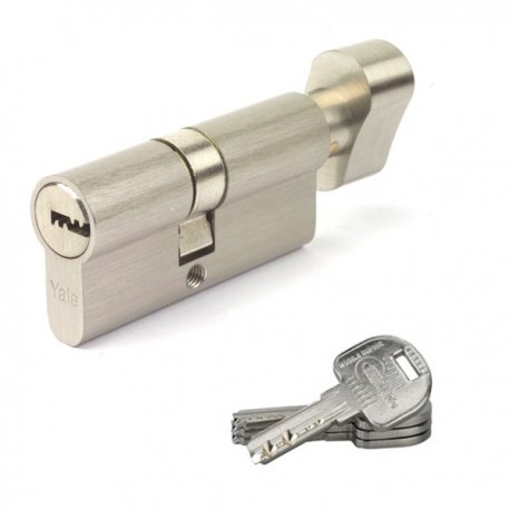CILINDRU CHEI AMPRENTATE CU BUTON YALE 30 X 35 MM