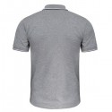 TRICOU BUMBAC POLO SUBTIRE - GRI / ROSU - M/L/XL/2XL/3XL