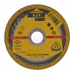 DISC DEBITARE METAL 125 X 1.6 X 22 MM