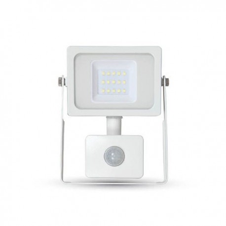 REFLECTOR LED ALB SMD 10W 6000K IP44 CU SENZOR DE MISCARE 5788