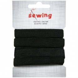 ELASTIC NEGRU 6M 8 MM