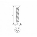 SURUB PAL 5.0X50 DIN7505A