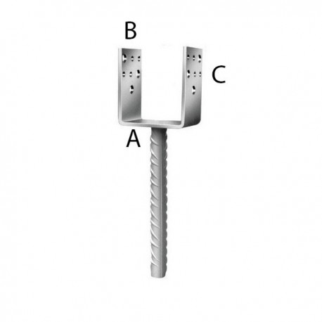 PAPUC REAZEM CU TIJA - 121 X 60 X 125 MM 103298