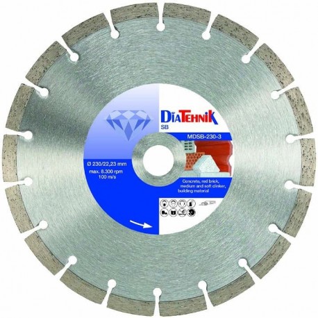 DISC DIAMANTAT SB 230X22.23MM MDSB-230-3