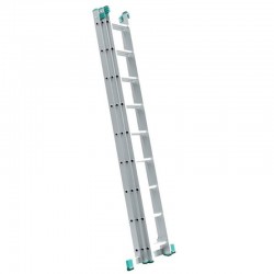 SCARA ALUMINIU CU 3 TRONSOANE - 3 X 6 TREPTE 7606