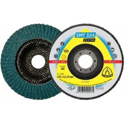 DISC LAMELAR CURBAT 125 X 22.23 MM GRANULATIE 40/60/80 - 324 (10 BUC / CUTIE)