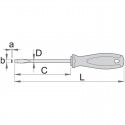 SURUBELNITA TBI CU PROFIL PLAT 1.2 X 6.5 MM 605TBI 611696