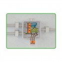 CONECTOR DE TERMINALE 2 X 4 MM WAGO 221-412