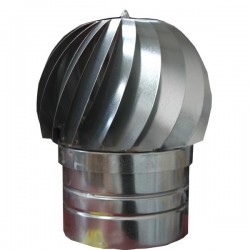 TERMINAL PALARIE ROTATIVA ZINCAT - 160 MM