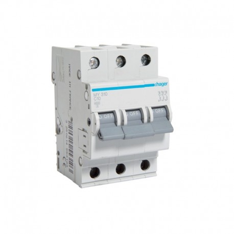 SIGURANTA TRIPOLAR MCB 3P C10-4.5 KA 3M