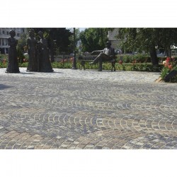 PAVELE ARTE ARC DE CERC COMBI 6 CM - GRI VULCANIC