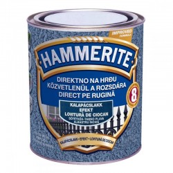 VOPSEA HAMMERITE ALBASTRU INCHIS CU EFECT DE LOVITURA DE CIOCAN 0.75 L