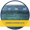 PLASA UMBRIRE 1.7 X 50 M VERDE 240744
