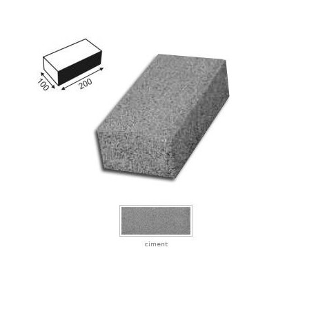 PAVAJ ELIS DREPTUNGHI D2 - GRI - 20 X 10 X 6 CM