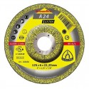 DISC POLIZARE CU CENTRU DEPRESAT 125 X 6 MM A24 EXTRA