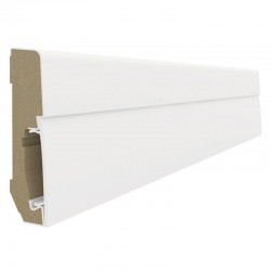 PLINTA MDF 75 ALB 2400 MM ESTILO E301
