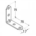 COLTAR INGUST DECORATIV 75 X 75 X 17 X 2 MM KW4 16790