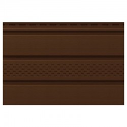 LAMBRIU PVC S07 EXTERIOR SIDING SAGEAC PERFORAT NUC 270 CM