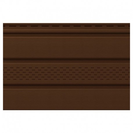 LAMBRIU PVC S07 EXTERIOR SIDING SAGEAC PERFORAT NUC 270 CM