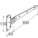 BALAMA POARTA ZAB 300 X 2.5 MM 7904