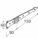 BALAMA POARTA ZABP 150 X 2.5 MM 7911