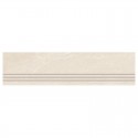 TREAPTA GRESIE RIVERSTONE BIANCO GRANDE 29.5 X 120 CM