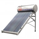 SISTEM PANOU SOLAR NEPRESURIZAT HELIS JDL-TF12-58/1.8 - SS B120/90 + VAS FLOTOR 5 LITRI - 12 TUBURI SI BOILER 90 LITRI