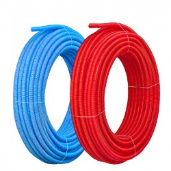 TUB RIFLAT D 32 ROSU+ALBASTRU BLS