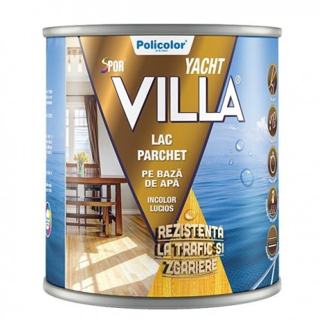 LAC POLICOLOR SPOR VILLA YACHT PARCHET APA 0.75 L