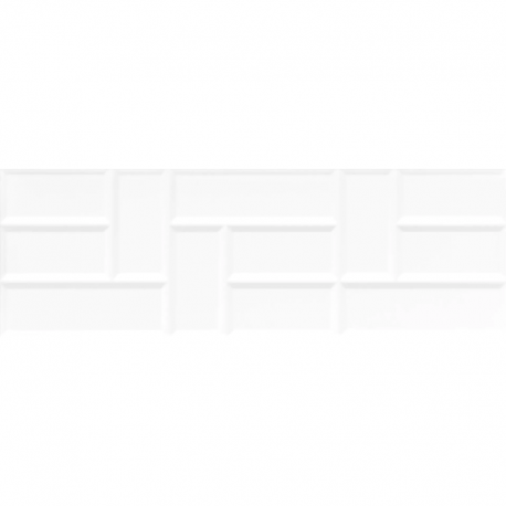 FAIANTA ART WHITE CCR16 25 X 75 CM