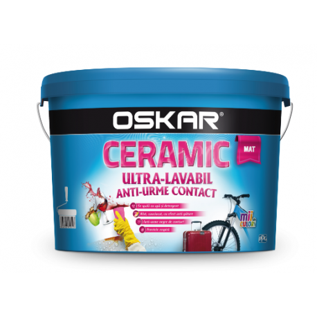 VOPSEA ULTRALAVABILA OSKAR CERAMIC MAT ALB 8.5L