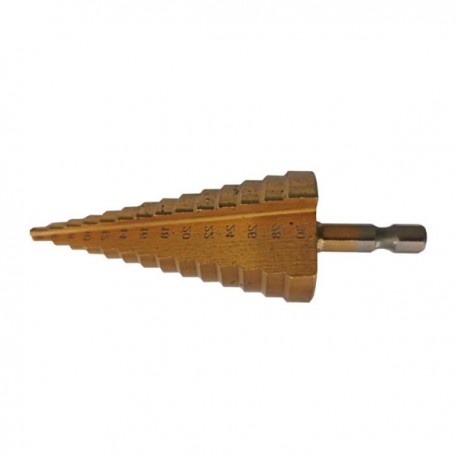 BURGHIU HSS TITANAT IN TREPTE 4-30 MM155987