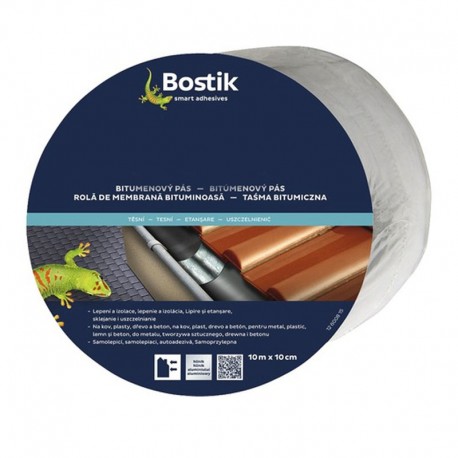 BANDA AUTOADEZIVA ALUMINIU SI BUTIL BUTYBAND PENTRU ACOPERISURI - TERRACOTTA B - 0.8 MM/100 MM/10 M