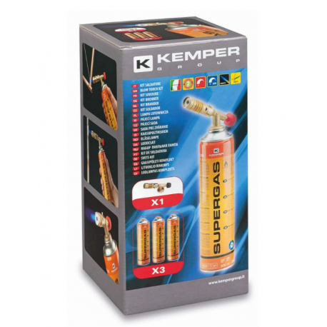 ARZATOR SUPERGAS KEMPER CU 3 BUTELII 600ML