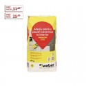 ADEZIV WEBER PLACARI CERAMICE INTERIOR ST10 - 25KG