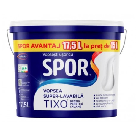 VOPSEA LAVABILA SPOR INTERIOR 17.5 L