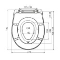 CAPAC WC ALCA CU ADAPTOR PENTRU COPII A603