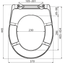 CAPAC WC ALCA DUROPLAST A602