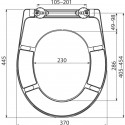 CAPAC WC ALCA SOFT CLOSE A604